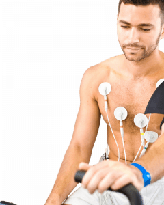 EKG Monitor Test Bike