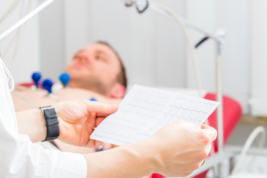 ecg monitor reading