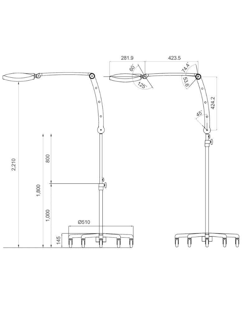 Luxor 100 Series Procedure Lights